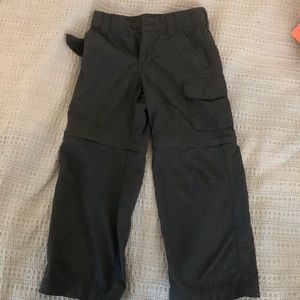 Columbia zip away pants/shorts 4t-5t